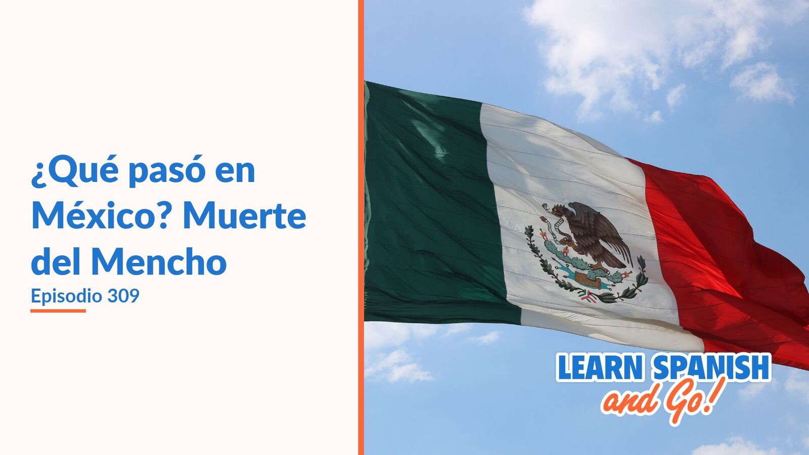 Learn Spanish and Go, episodio 309: ¿Qué pasó en México? Muerte del Mencho