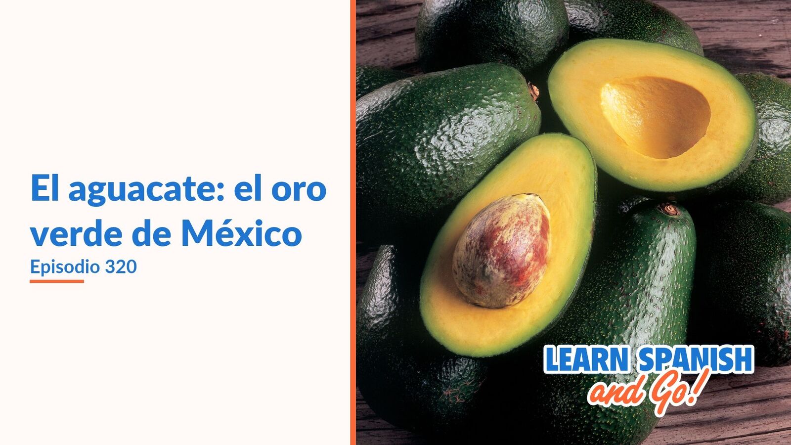 Learn Spanish and Go, episodio 320: El aguacate: el oro verde de México